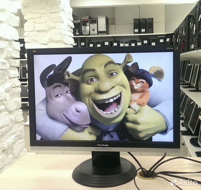 Монитор ЖК Viewsonic VA2216w, экран 22" дюйма