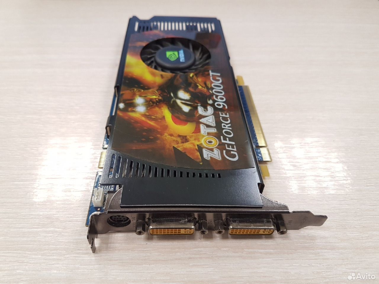 Видеокарта Zotac GeForce 9600GT, 512Mb, 256 bit