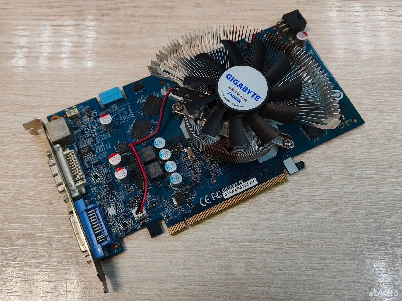 Видеокарта Gigabyte GeForce 9600GT, 512Mb, PCI-E