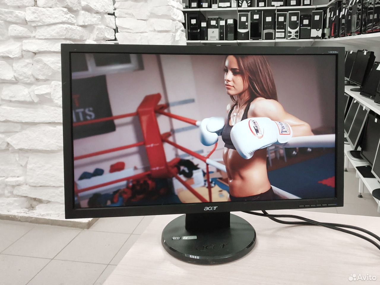 Монитор ЖК Acer V233H, экран 23" дюйма FullHD