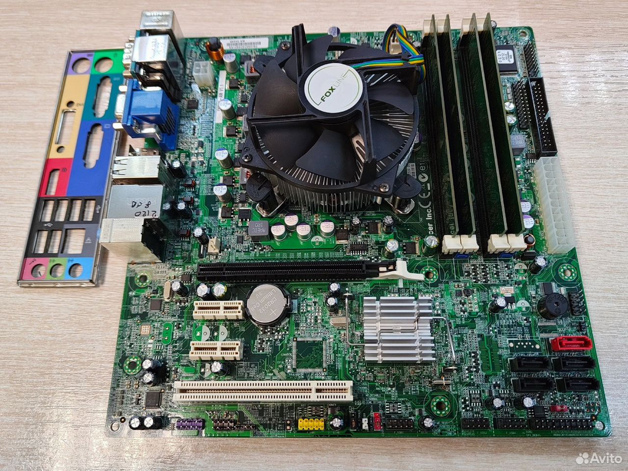 Комплект MB Acer s1155 + i3-2120 + 8Gb