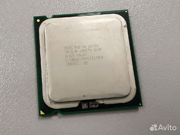 Процессор 4 ядерный Intel Core2Quad Q8300, s775