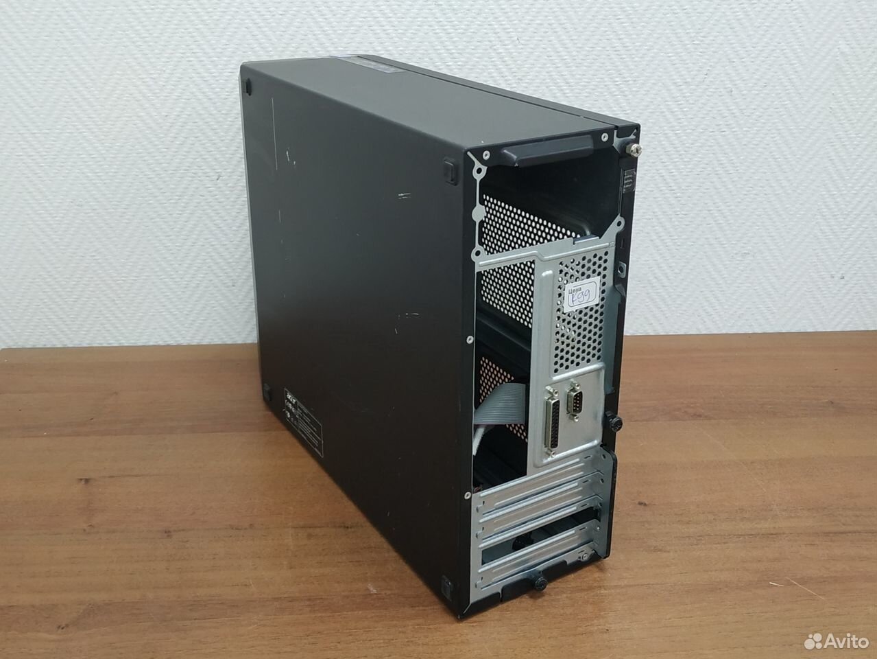 Фирменный корпус Acer, mATX (без блока питания)