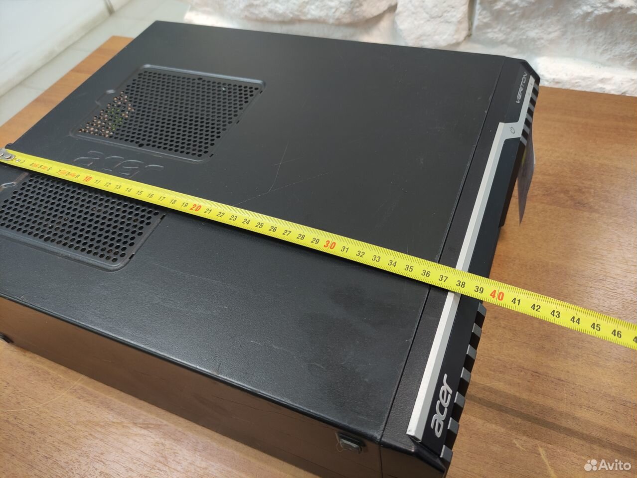 Фирменный корпус Acer, mATX (без блока питания)