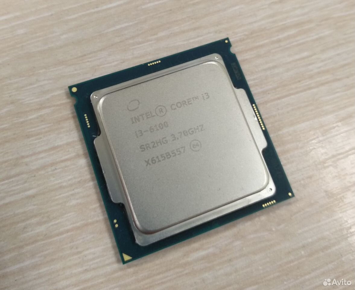 Процессор intel Core i3 6100, s1151, Skylake
