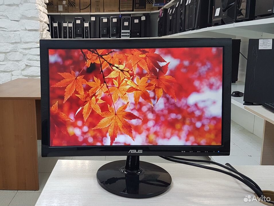 Монитор asus VS197, экран 19" дюймов