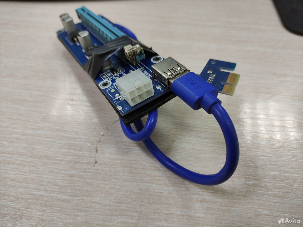 Райзер (удлинитель PCI-E), для майнинга, видеок