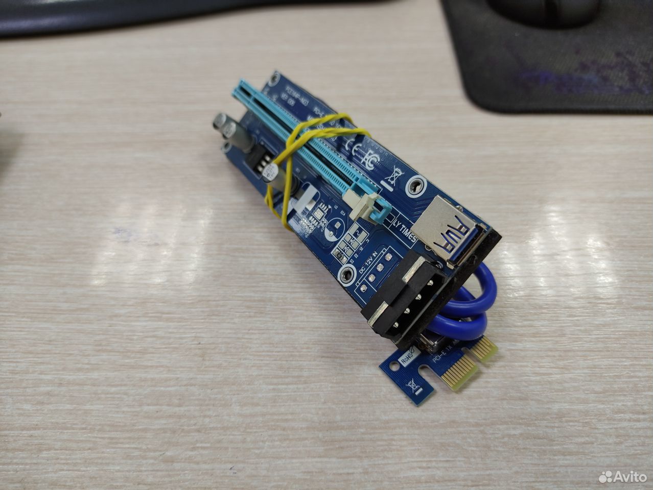 Райзер (удлинитель PCI-E), для майнинга, видеок