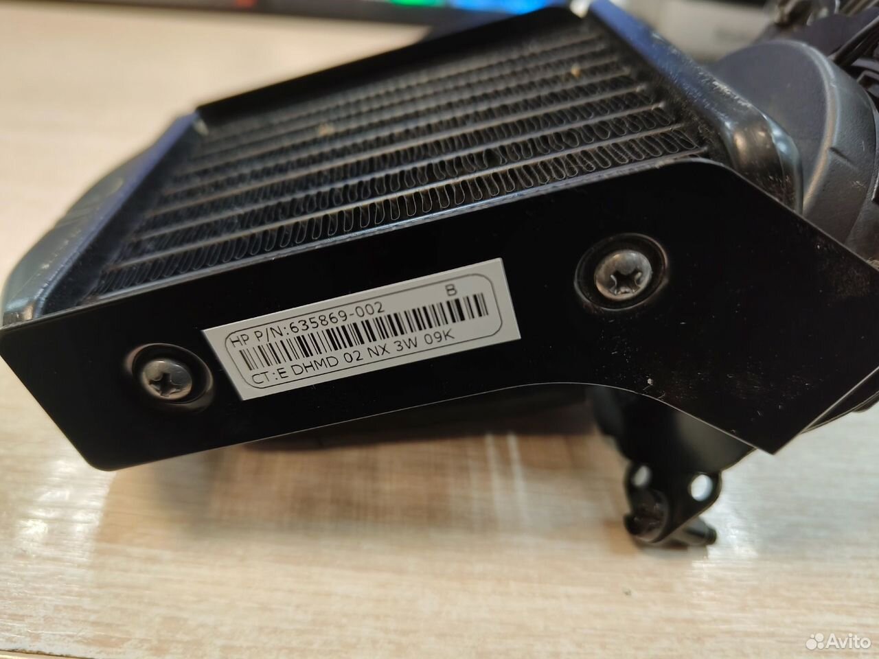 Охлаждение раб. станции HP Z820, 635869-002