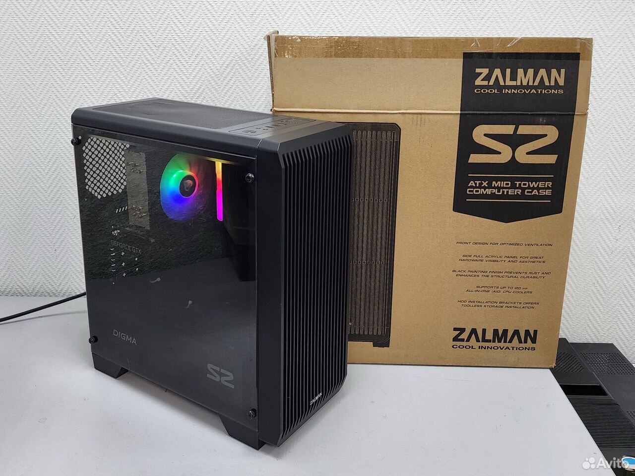 Игровой Ryzen 5-7500F/16Gb/SSD 480Gb/GTX 1660Ti