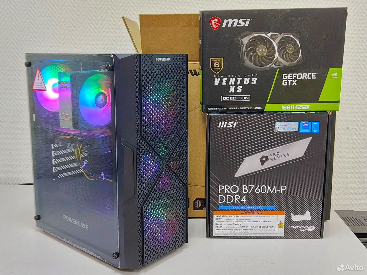 Сб intel i5-13400F/16Gb/nvme 500Gb/GTX 1660 Super