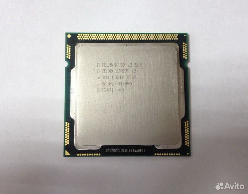Процессор s1156 Intel Core i3 540 3066 MHz