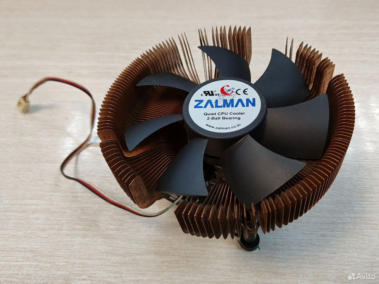 Куллер Zalman медный s775