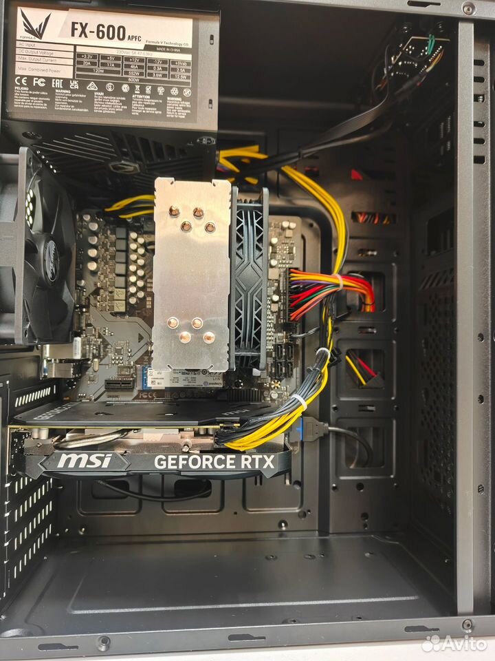 Игровой AMD Ryzen 5-7500F/16Gb/nvme 1Tb/RTX 4060