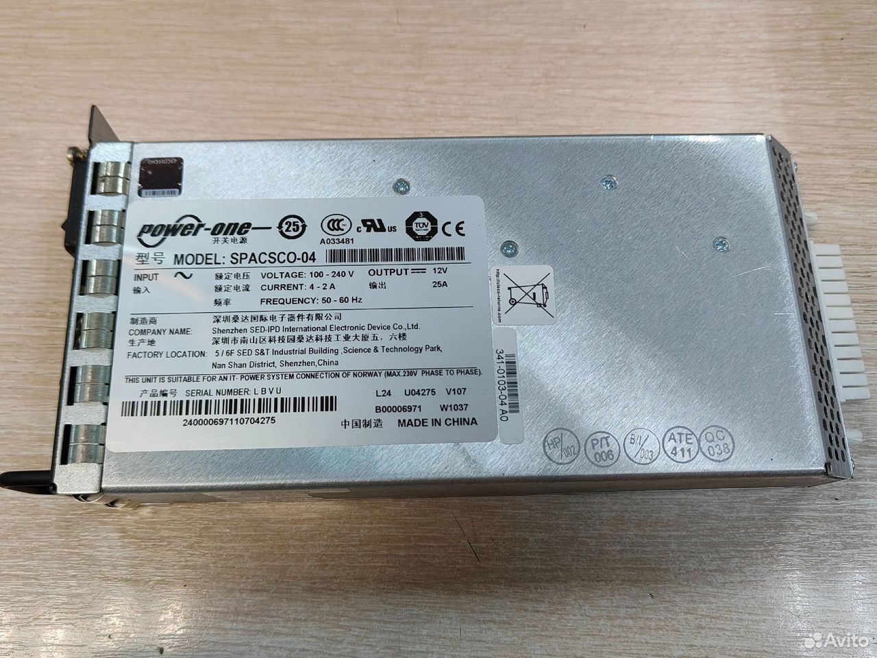 Блок питания Cisco spacsco-04 для Catalyst 49 б/у