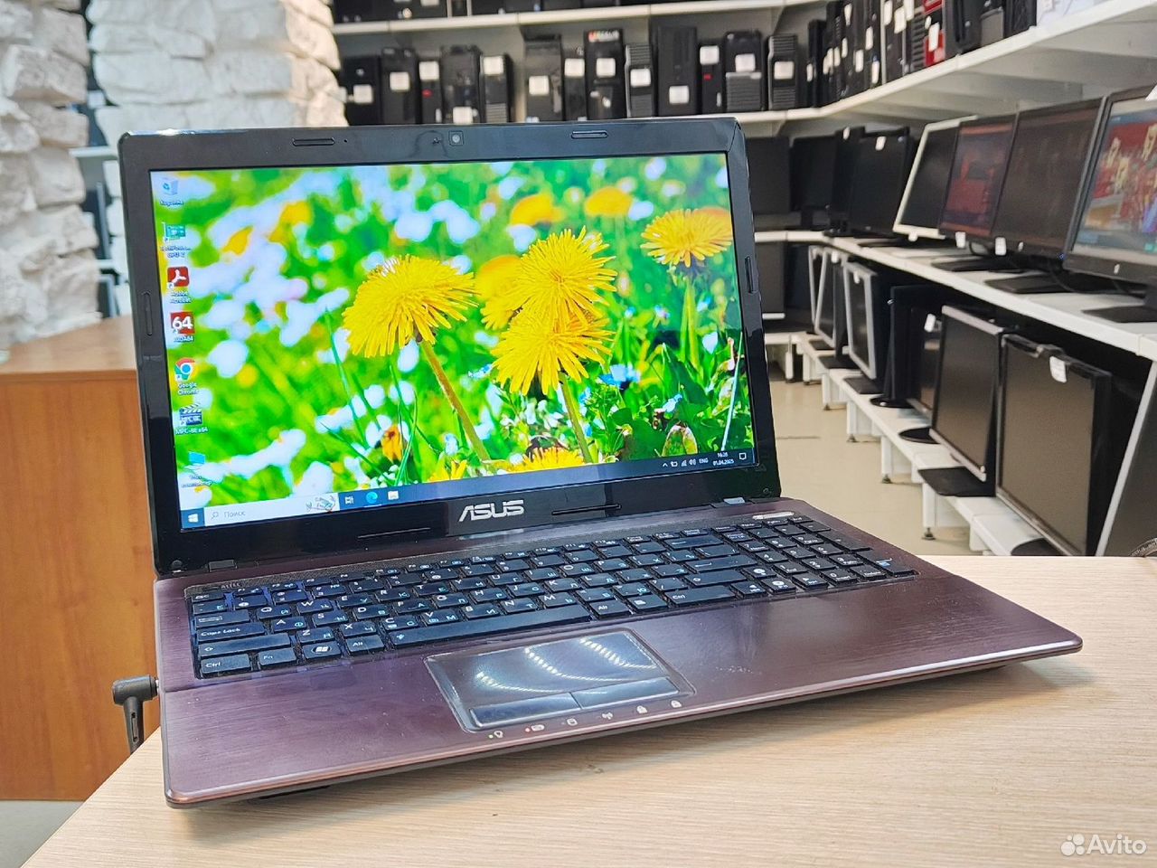 Ноутбук asus i5-2410M/4Gb/SSD 120Gb/GT 520M/15.6"