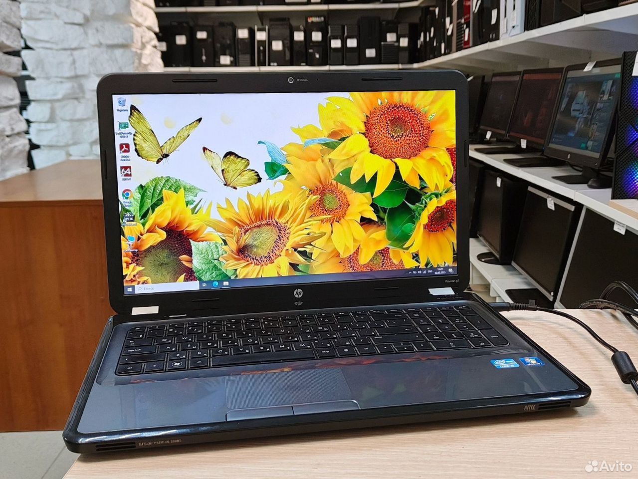 Ноутбук HP i5-2430M/6Gb/SSD 120Gb/HD 7400M/17.3"