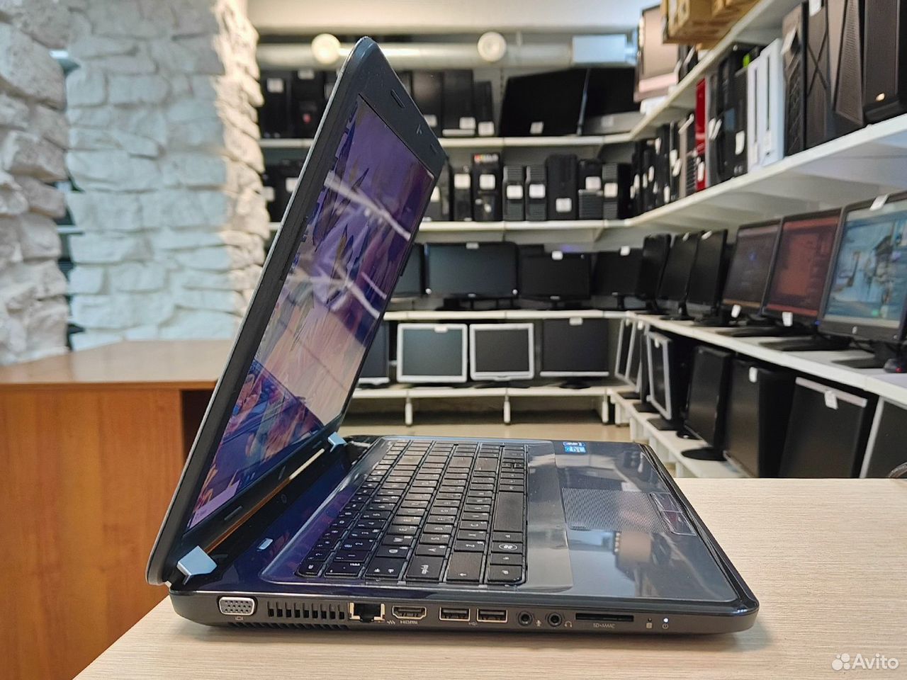 Ноутбук HP i5-2430M/6Gb/SSD 120Gb/HD 7400M/17.3"