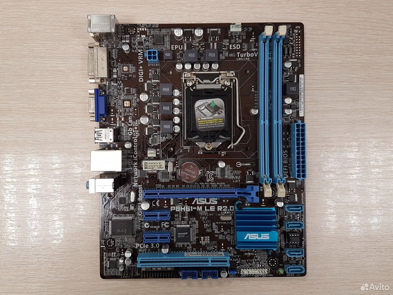 Материнская плата MB Asus P8H61-M LE R2.0, s1155