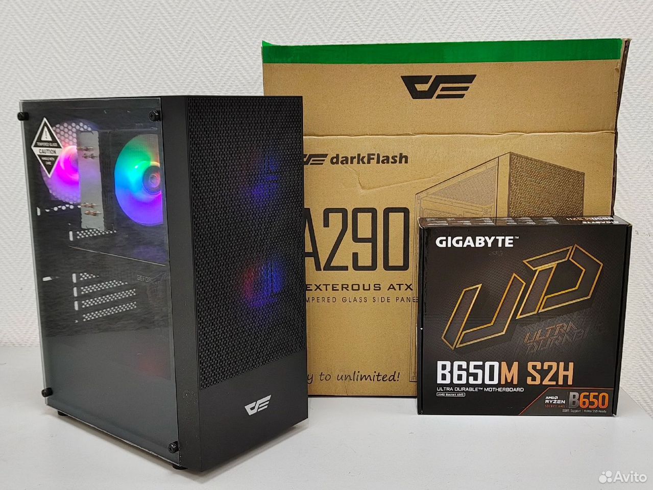 Игровой Ryzen 5 8400F/16Gb/nvme 500Gb/RTX 2080