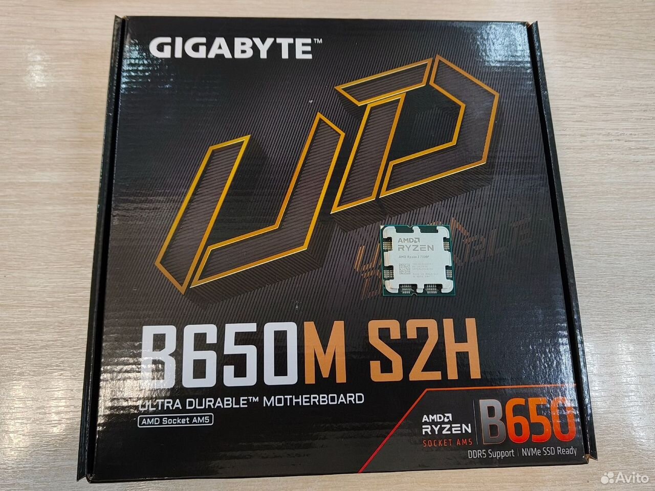 Комплект sAM5 мат. плата + Ryzen 5 7500F