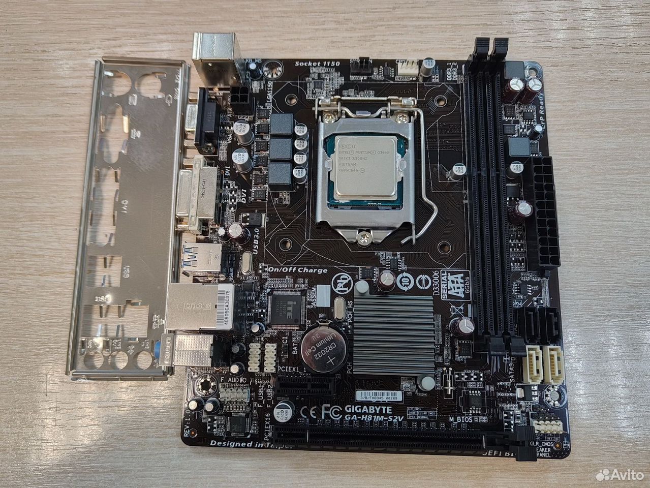 Материнская плата gigabyte GA-H81M-S2V, s1150