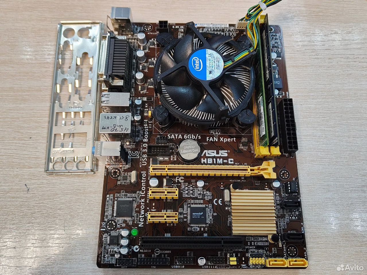 Комплект MB s1150 + i5-4570 + 8Gb