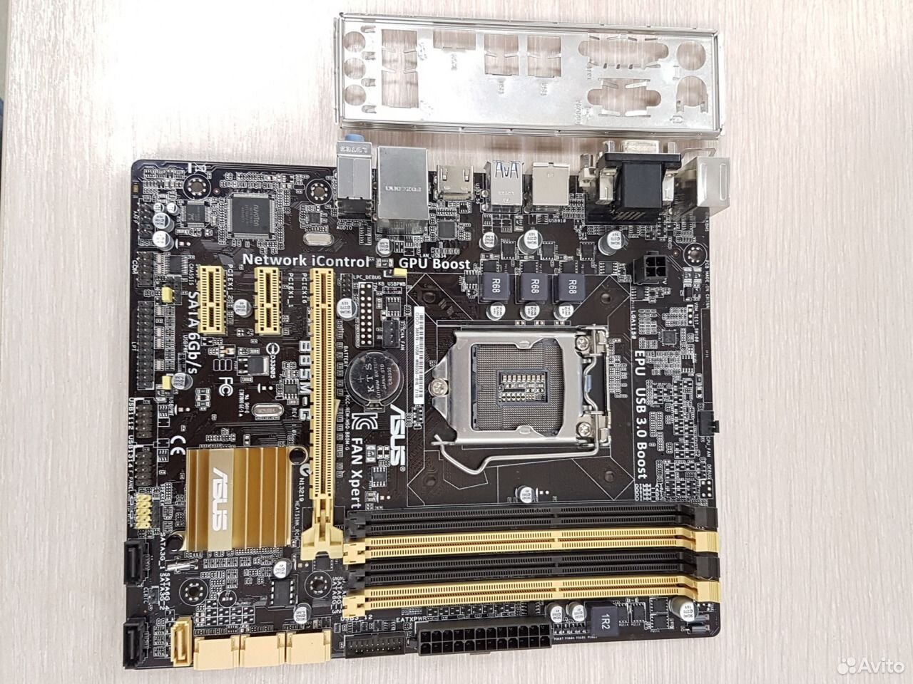 Материнская плата asus B85M-G, LGA 1150, Intel B85