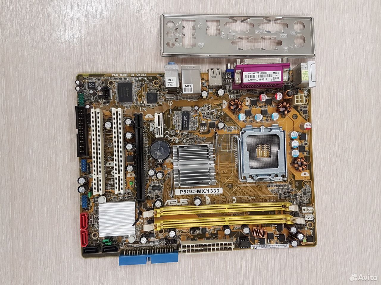 Материнская плата s775 asus P5GC-MX/1333