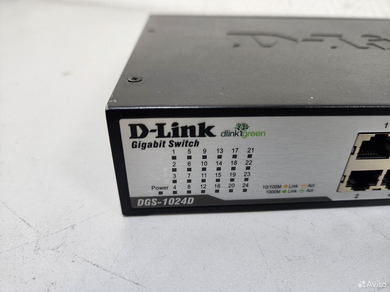 Гигабитный коммутатор D-link DGS 1024D